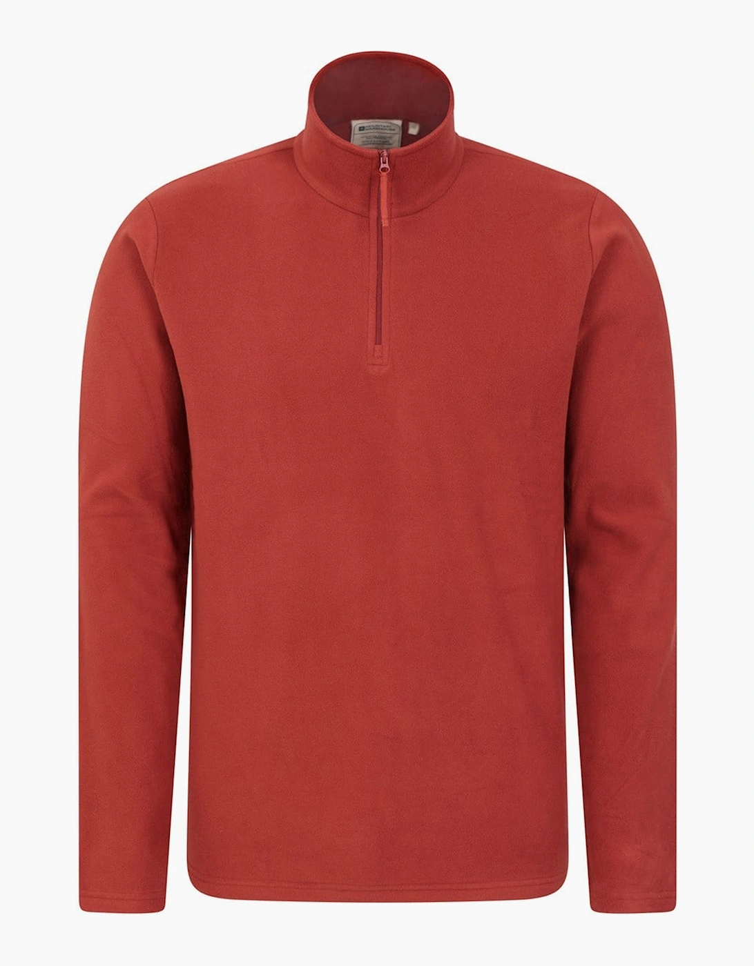 Mountain Warehouse Men's Red Camber Ii Half Zip Fleece - Size: 3XL