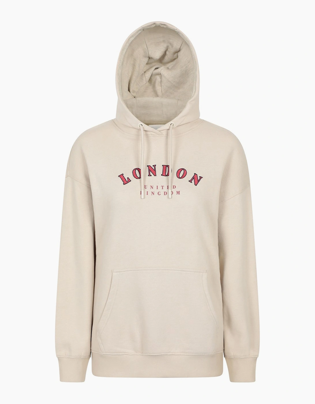Mountain Warehouse Women's Cream / London Graphic Hoodie - Size 12