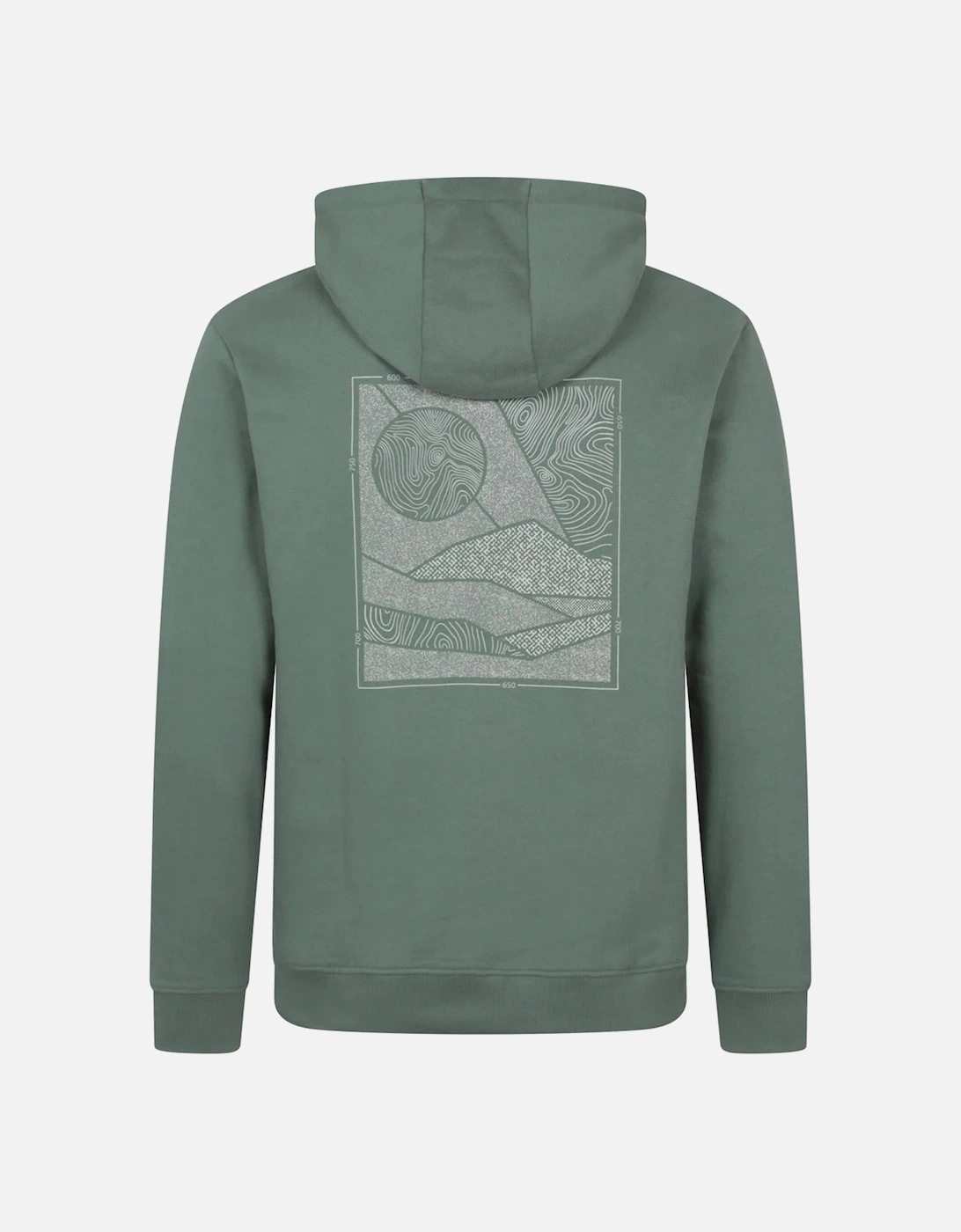 Mens Graphic Overhead Hoodie