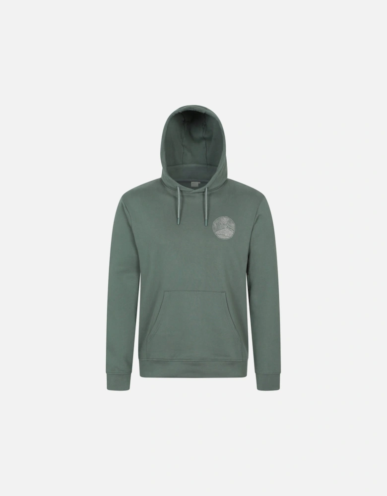 Mens Graphic Overhead Hoodie