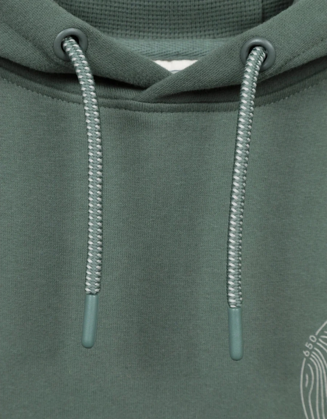 Mens Graphic Overhead Hoodie