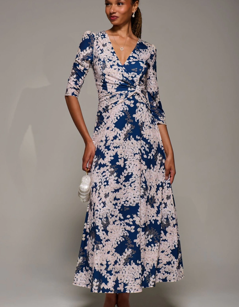 Jersey Fit & Flare Maxi Dress