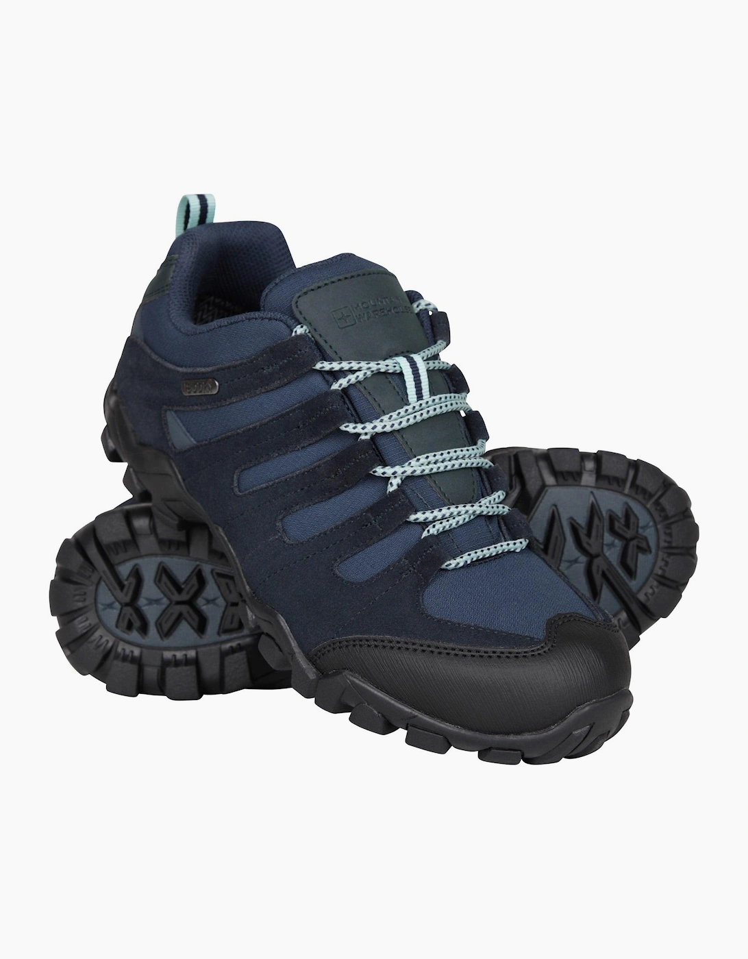 Mountain Warehouse Women's Mountain Warehouse Womens/Ladies Belfour Suede Waterproof Walking Shoes - Navy