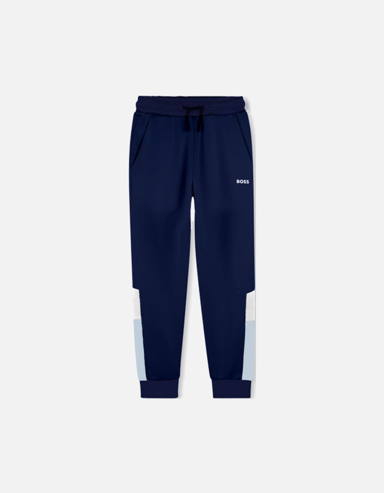 BOSS NAVY JOGGING PANTS J52290