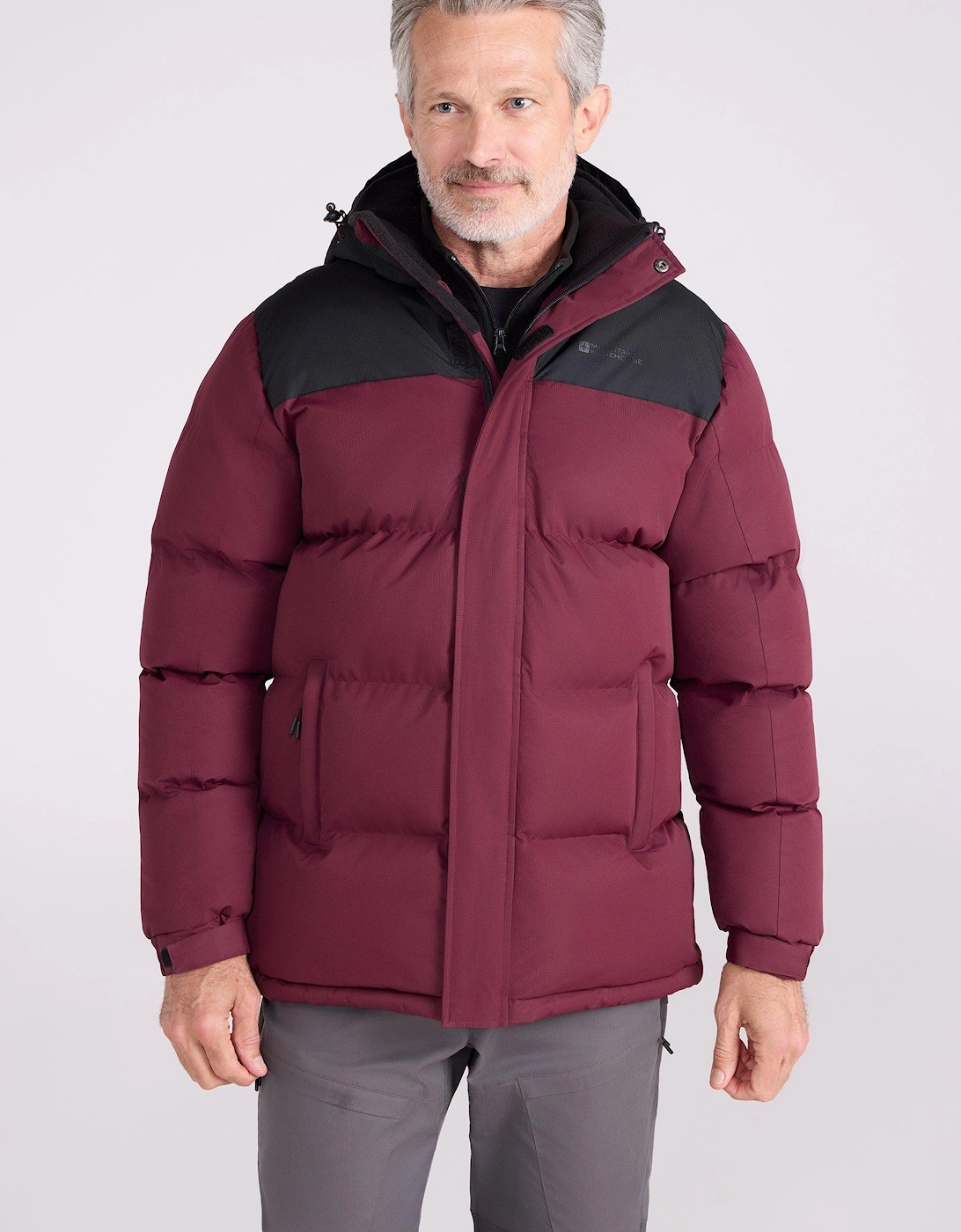Mens Snow Padded Jacket, 2 of 1