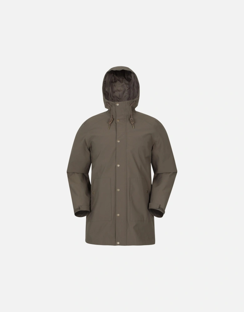 Mens Fleece Lined Waterproof Jacket