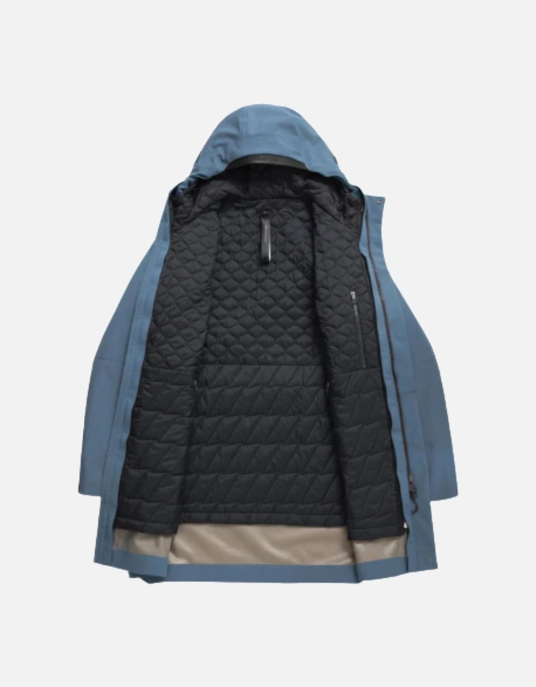 Retro Blue PLANCK Liner Parka