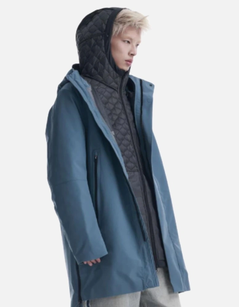 Retro Blue PLANCK Liner Parka