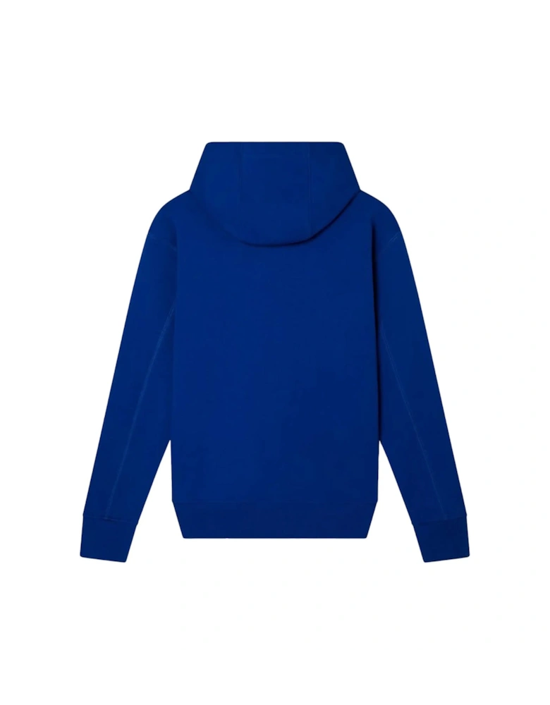 Drapeau De Collombes Printed Blue Hoodie