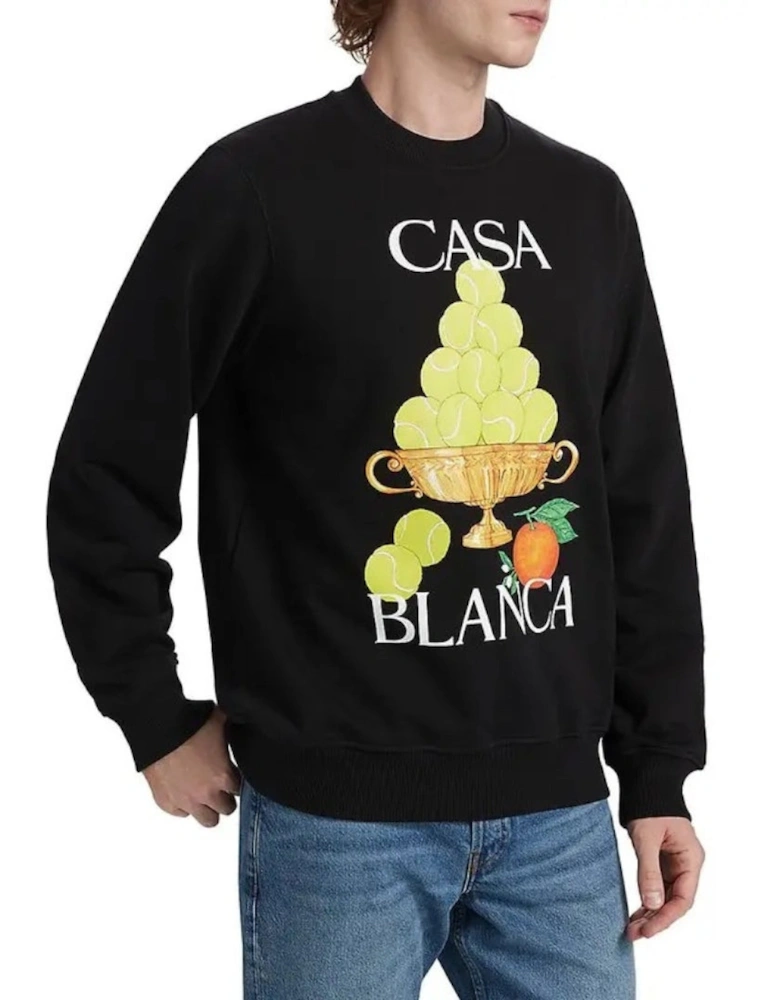 La Corbeille D'Oranges Black Sweatshirt