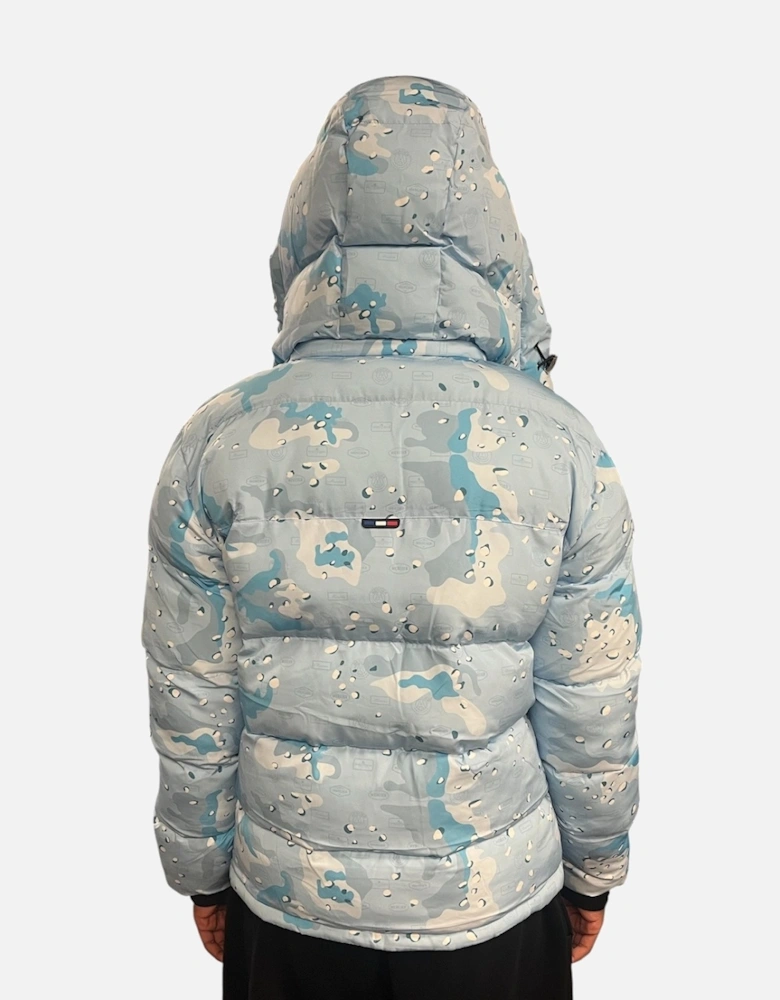 Puffa Jacket - Ice Blue Camo