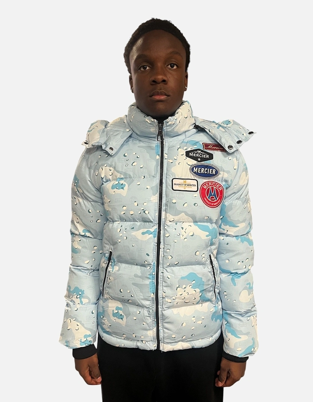 Puffa Jacket - Ice Blue Camo, 4 of 3