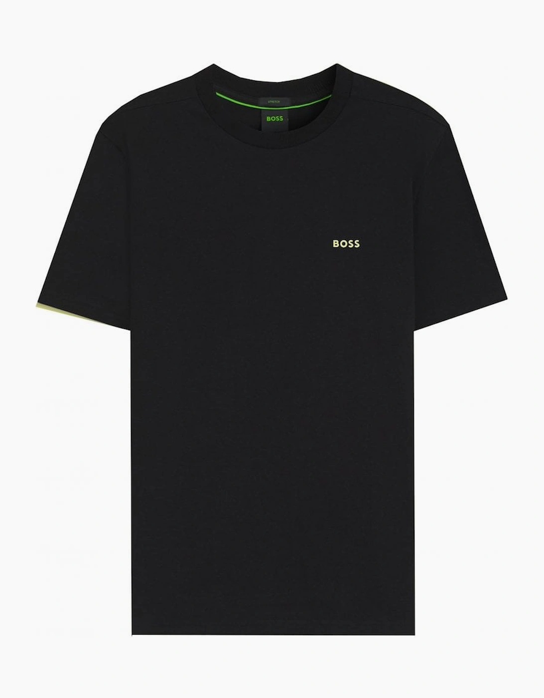 Hugo Boss Men's Black Regular Fit T-Shirt.  44 Xxl