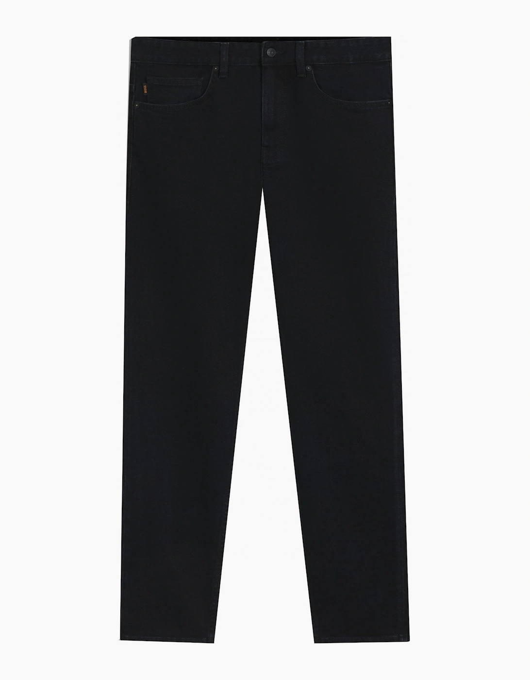 Hugo Boss Men's Black Dark Blue Delaware Slim Fit Stretch Jeans - Size: 32/38