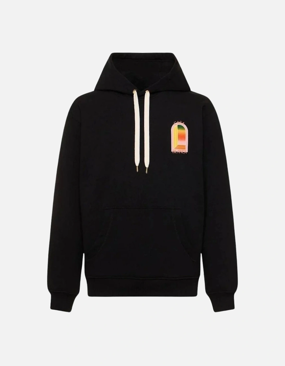 Gradient Arch Logo Black Hoodie, 6 of 5
