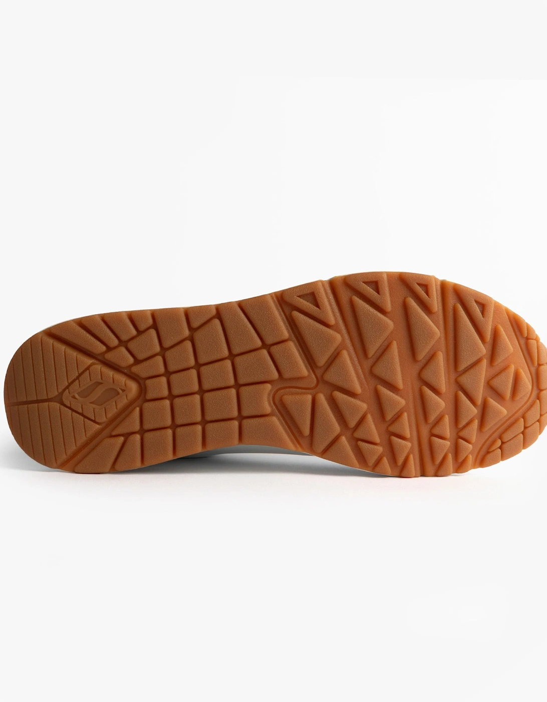 177093/WHLD UNO-JUNGLE NITE Womens Trainers White Durabuck/Leopard Printed