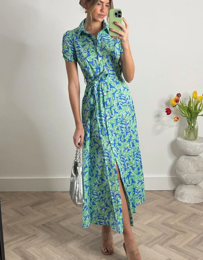 Viera Maxi Shirt Dress