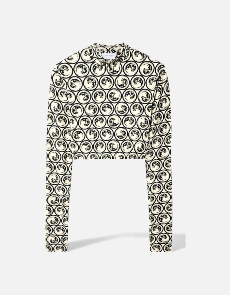 Moon Sec Skin Turtle Crop Top