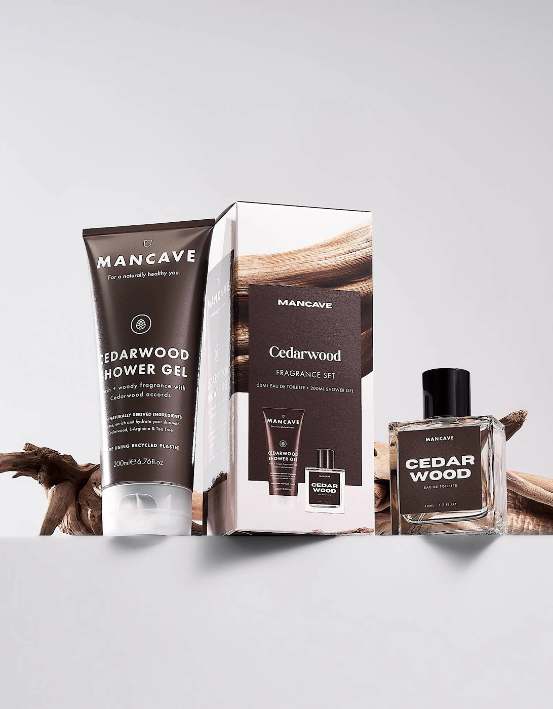 Mens Premium Fragrance Gift set, Cedarwood, Blackspice Body Scrub 500ml, Mens Shower Gel, Blackspice Body Scrub 500ml, Mens Shower Gel, Christmas Gifts