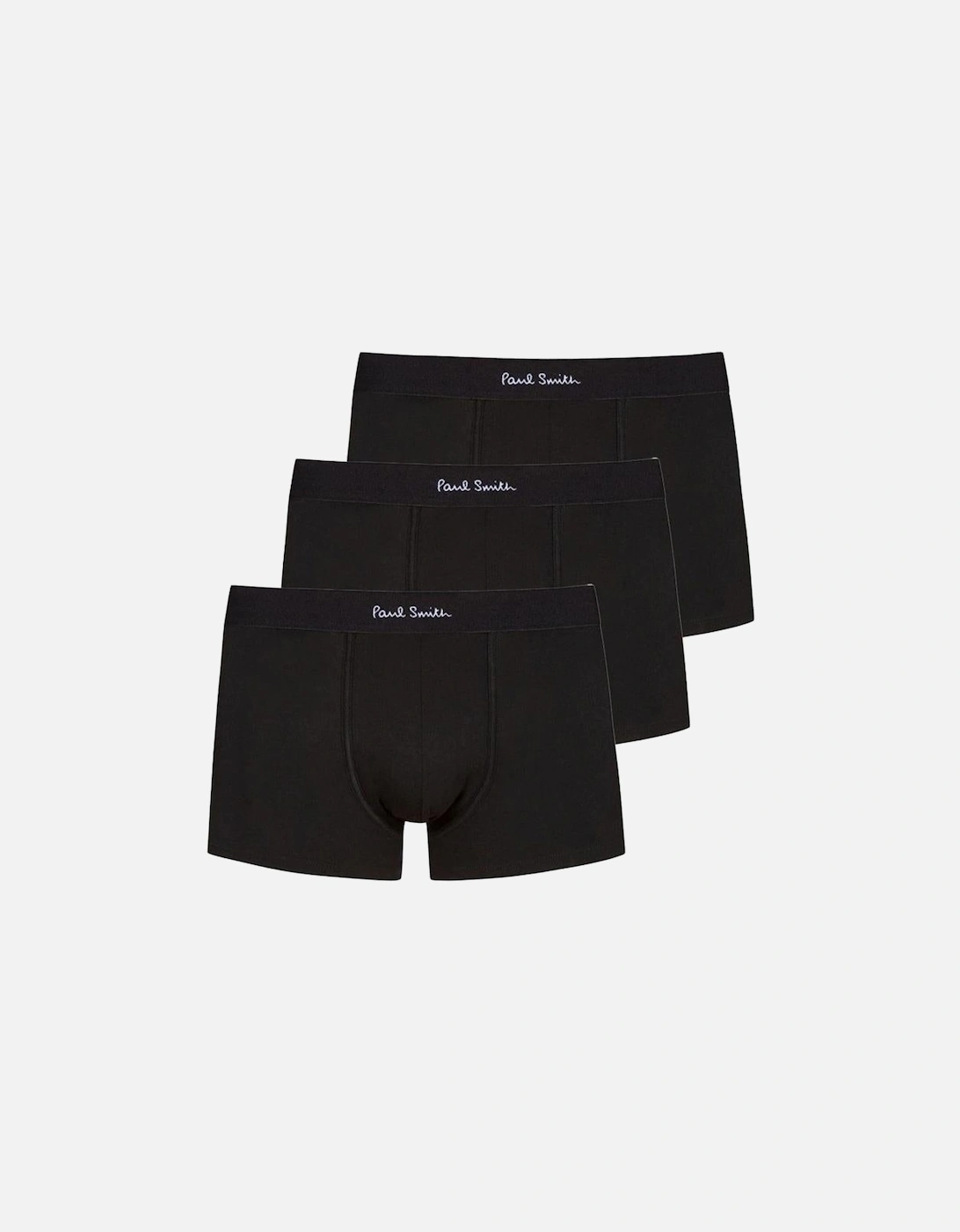 3-Pack Classic Boxer Trunks, Black, 5 of 4