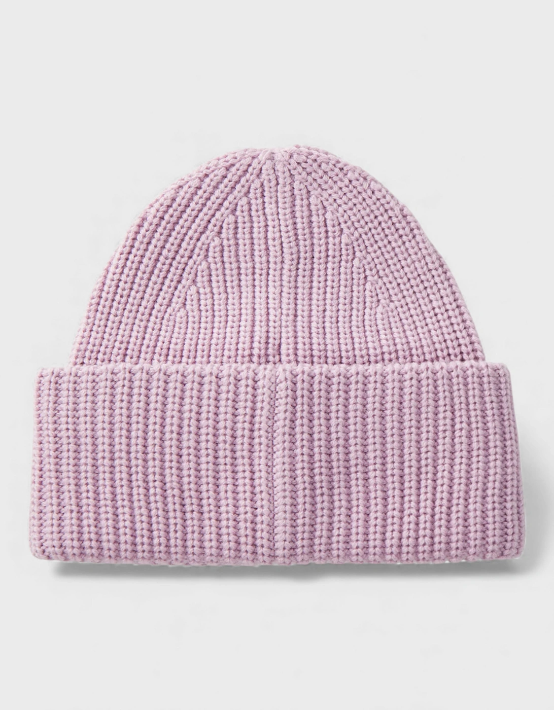Woven Patch Beanie Faded Pink