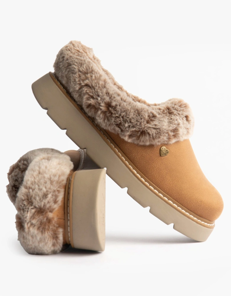 114762/CSNT KEEPSAKES LITE - COZY BLEND Womens Slippers Chestnut