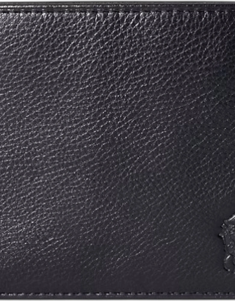 Mens Pebbled Genuine Wallet