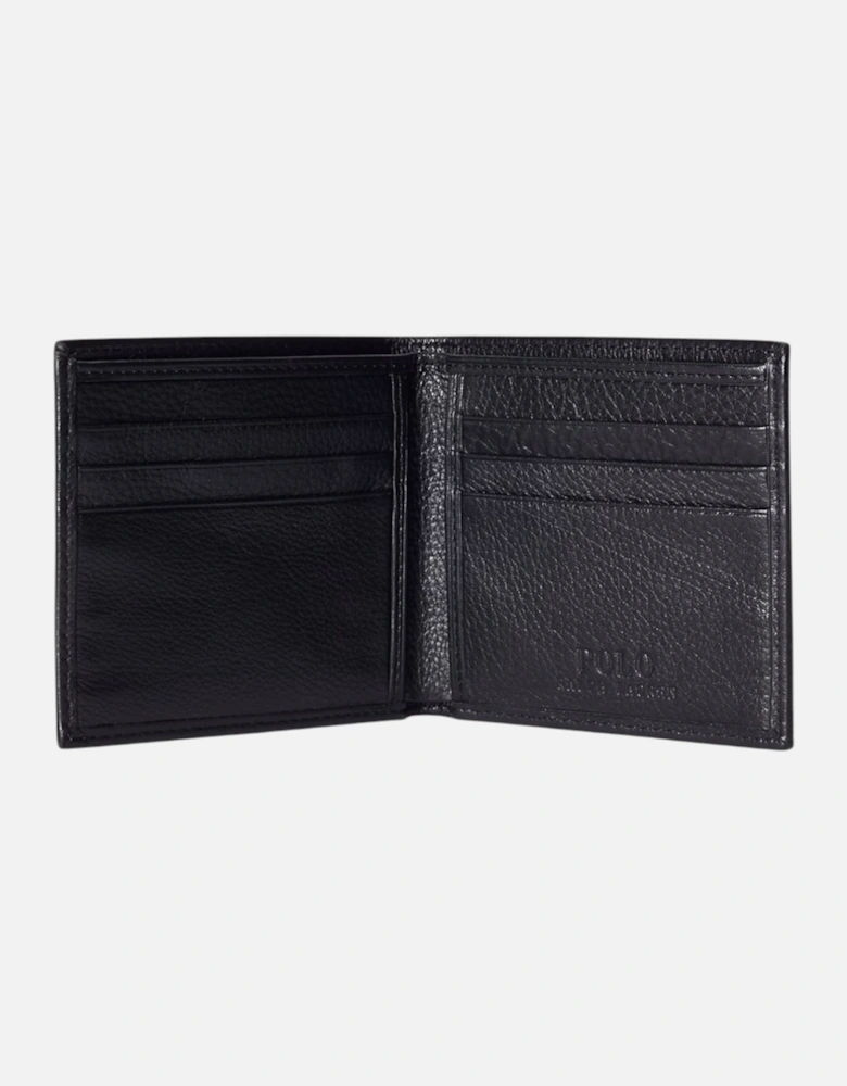 Mens Pebbled Genuine Wallet