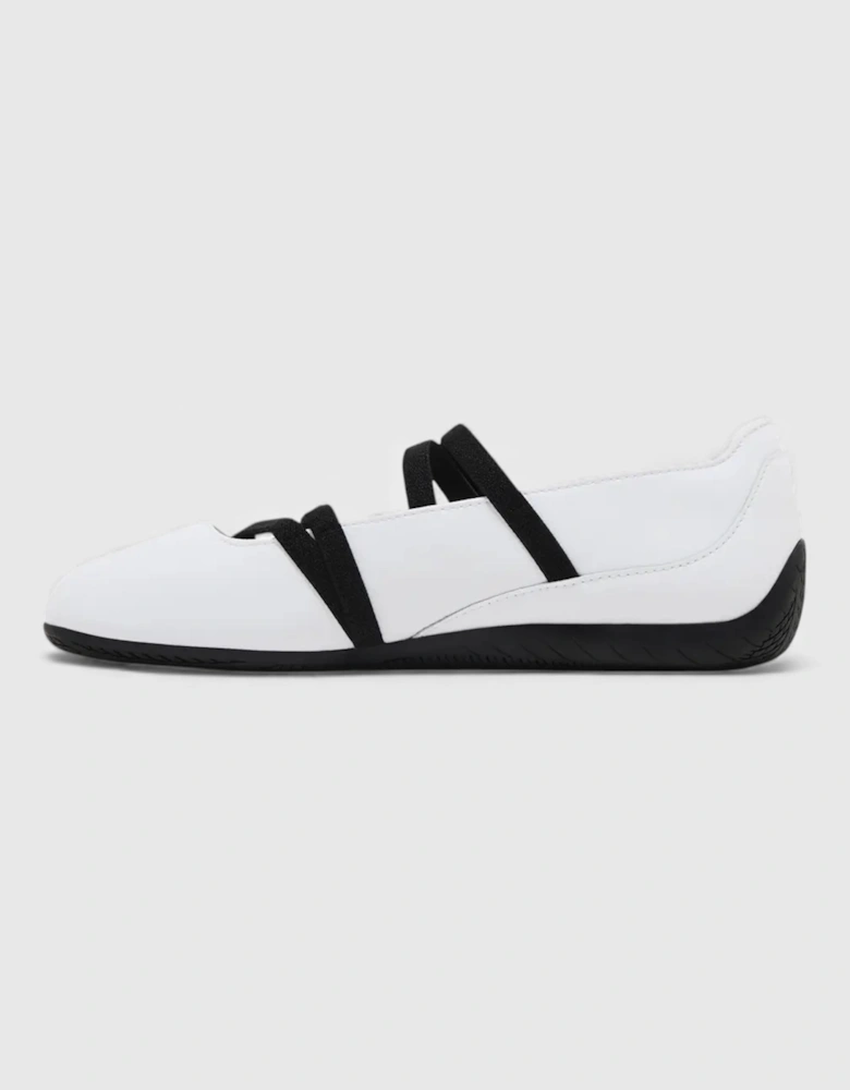Speedcat Ballet Leather White Black