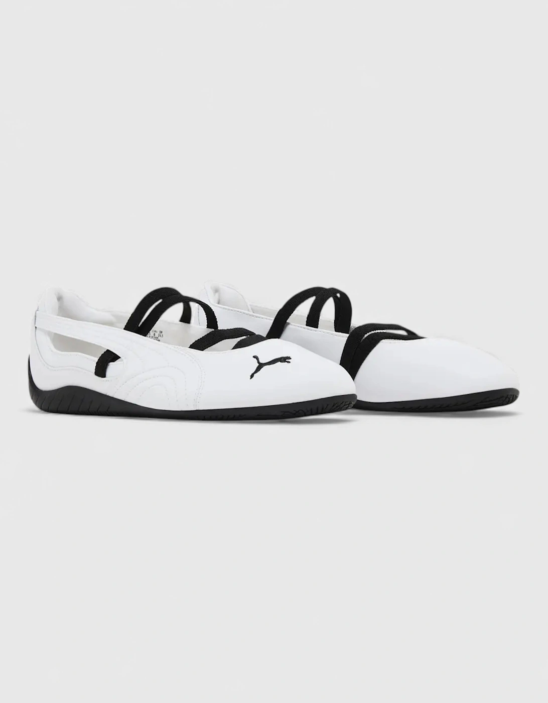 Speedcat Ballet Leather White Black