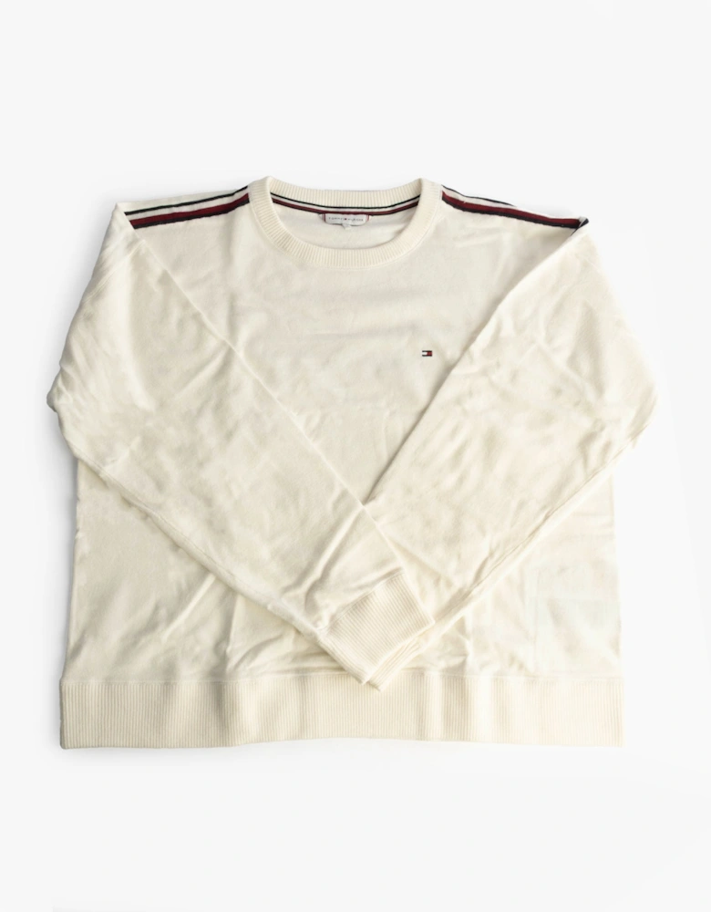 TRACK TOP C&S Womens Track Top Ecru