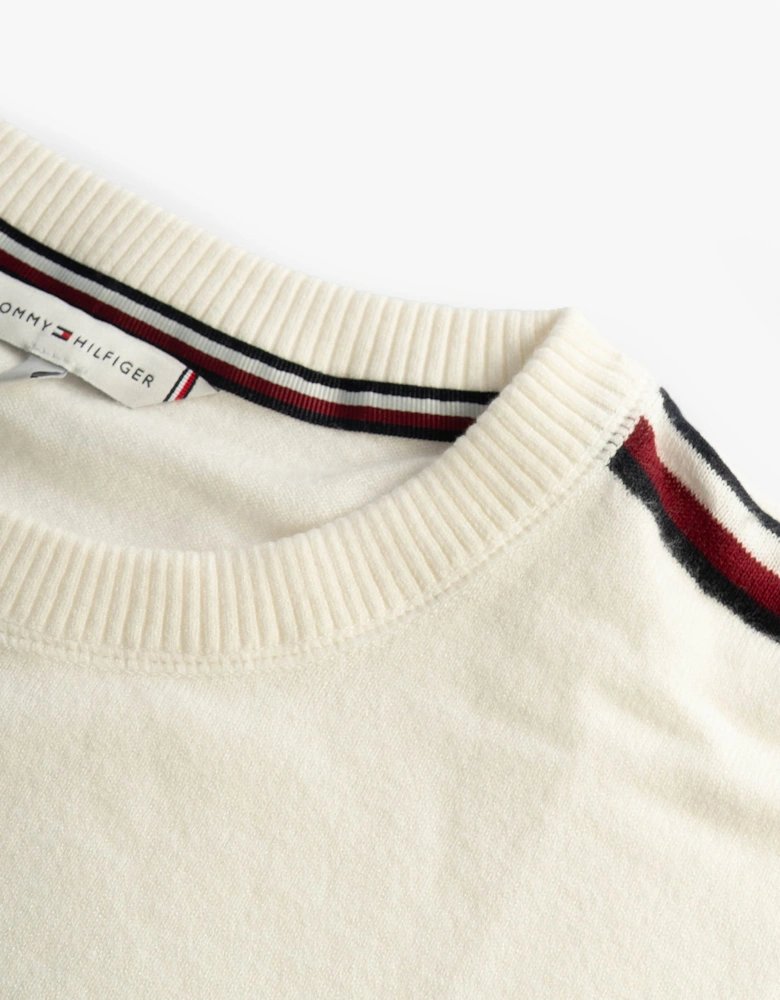 TRACK TOP C&S Womens Track Top Ecru