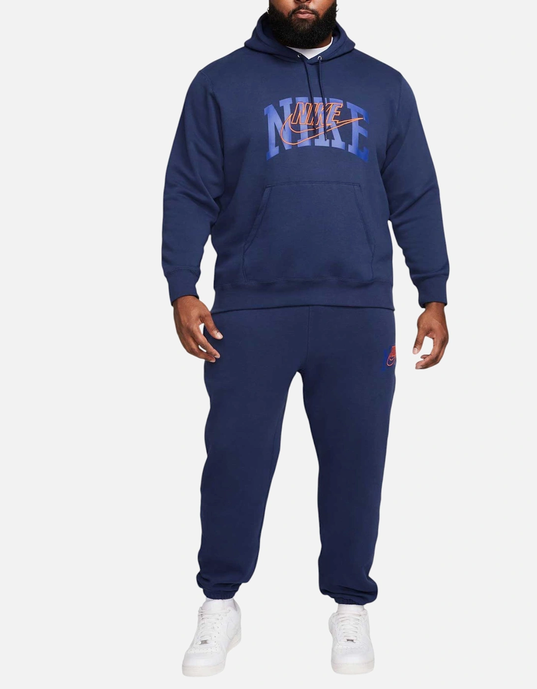 Mens Tracksuit Club Fleece Pullover Sports, 6 of 5