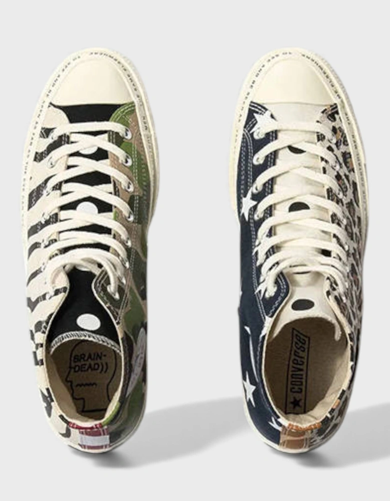 All Star 70 Hi Brain Dead Multi-Print