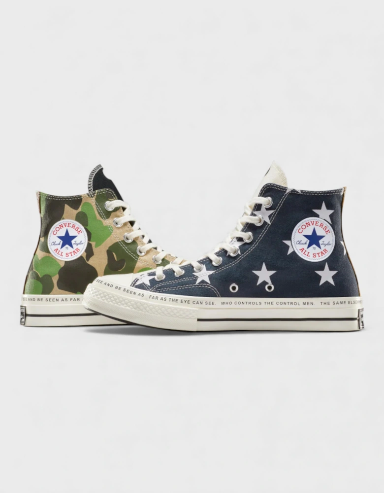 All Star 70 Hi Brain Dead Multi-Print