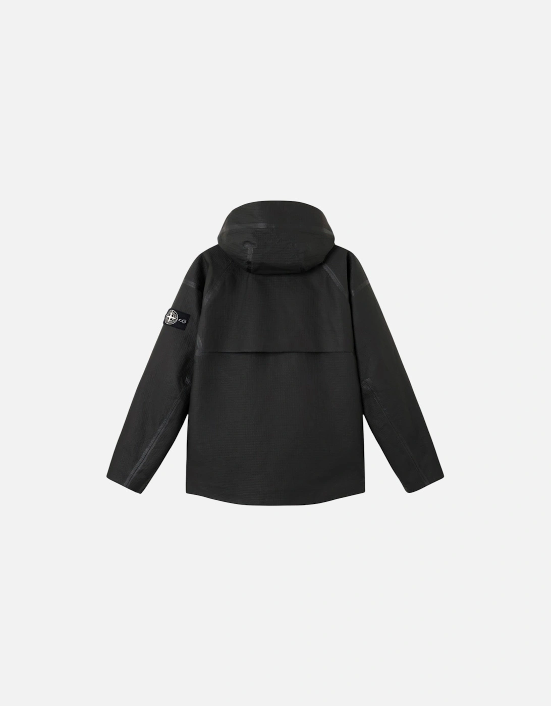 Ripstop Leather Hooded Parka PrimaLoft Special Edition Black Jacket