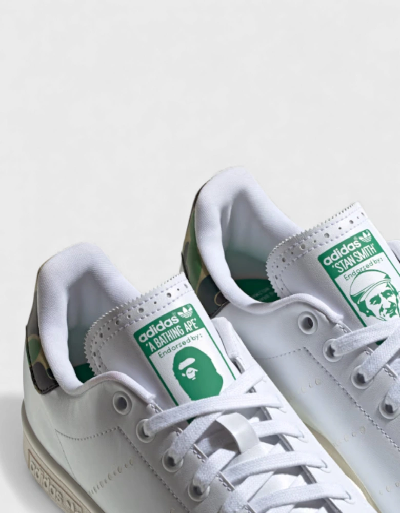x BAPE Stan Smith Golf Sneakers White