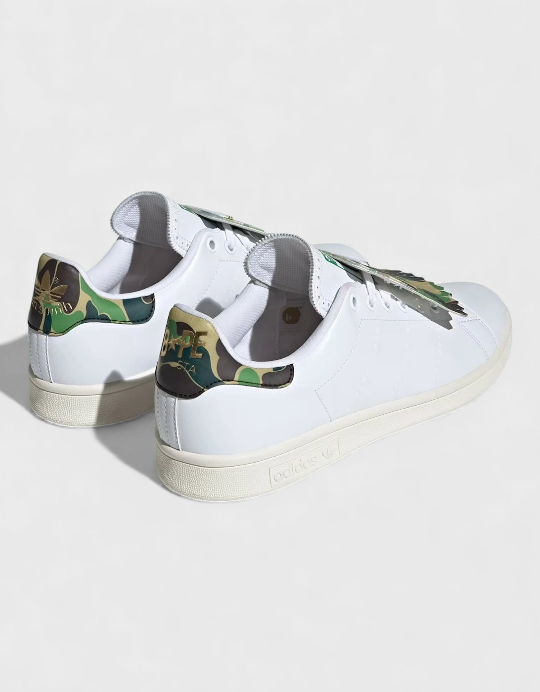 x BAPE Stan Smith Golf Sneakers White