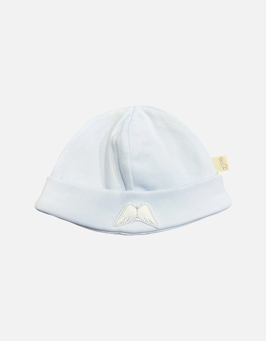 Blue Cotton Angel Wings Hat, 2 of 1