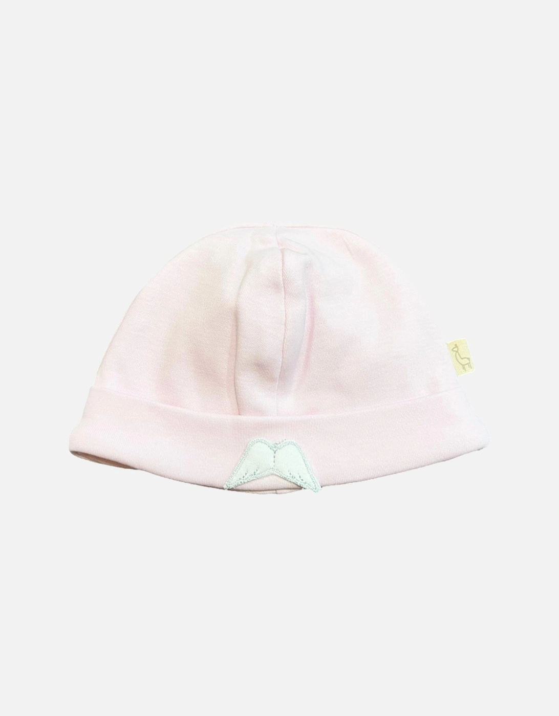 Pink Cotton Angel Wings Hat, 2 of 1