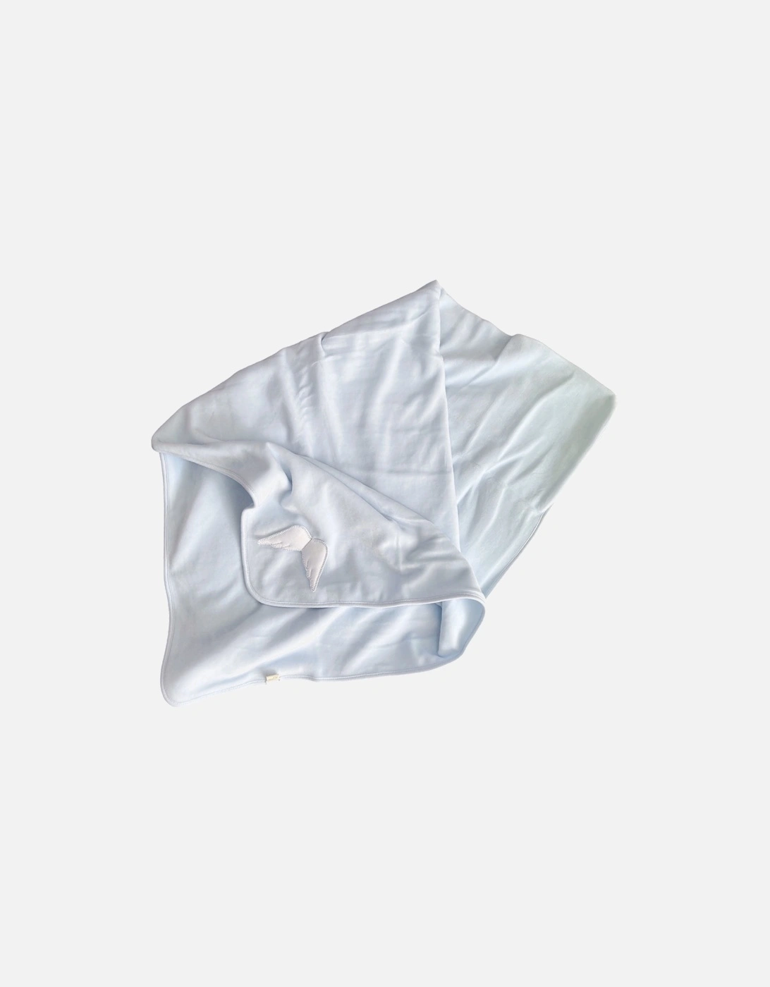 Blue Angel Wing Velour Blanket