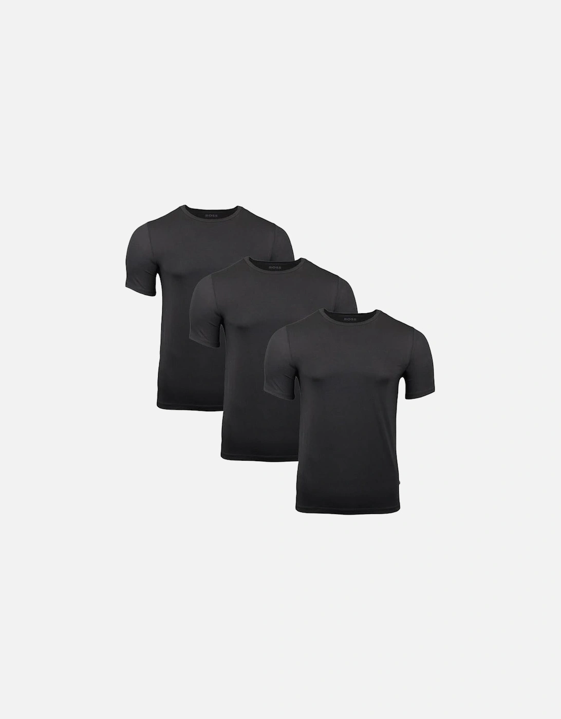 BOSS 3-Pack Bamboo T-Shirts, Black, 3 of 2