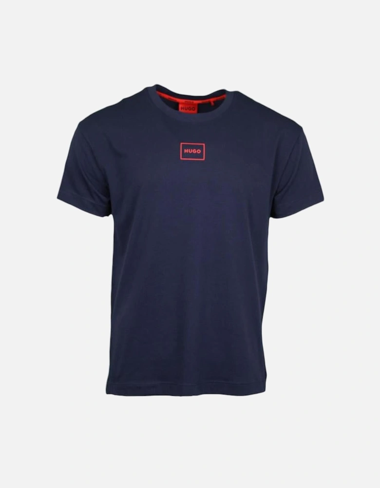 HUGO Laze relaxed fit T-Shirt, Dark Blue