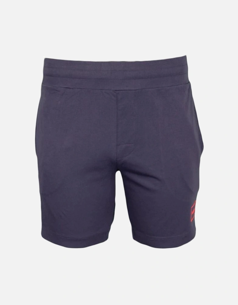 HUGO Laze Lightweight Lounge Shorts, Dark Blue
