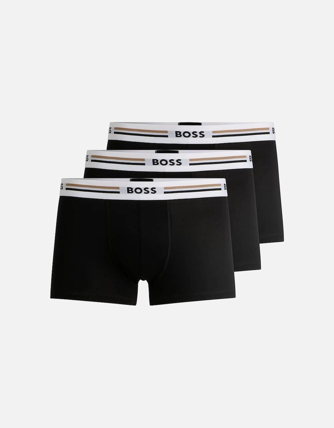 BOSS 3-Pack Revive Boxer Trunks, Black, 2 of 1