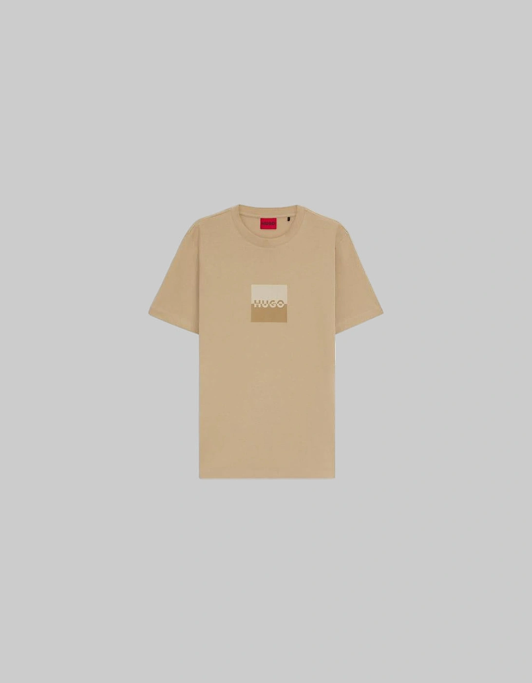 HUGO Dusplit T-Shirt, Medium Beige, 2 of 1