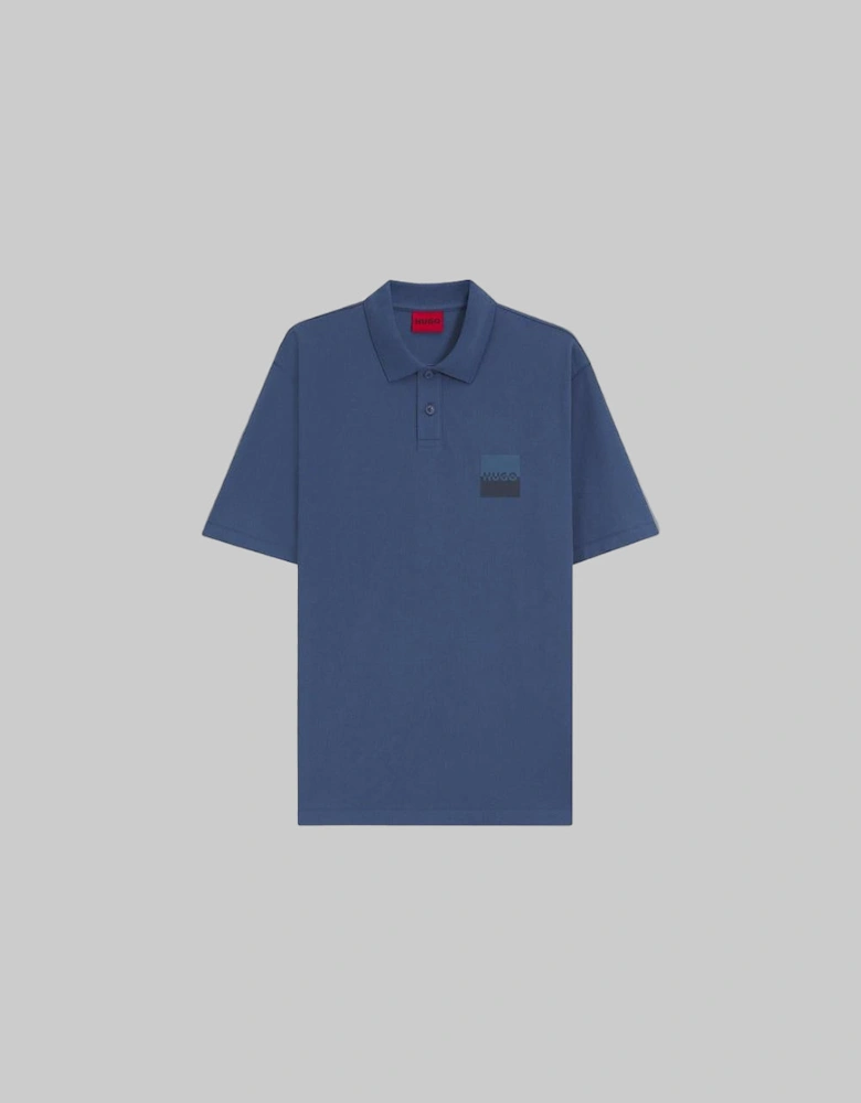 HUGO Dusplity Polo Shirt, Medium Blue