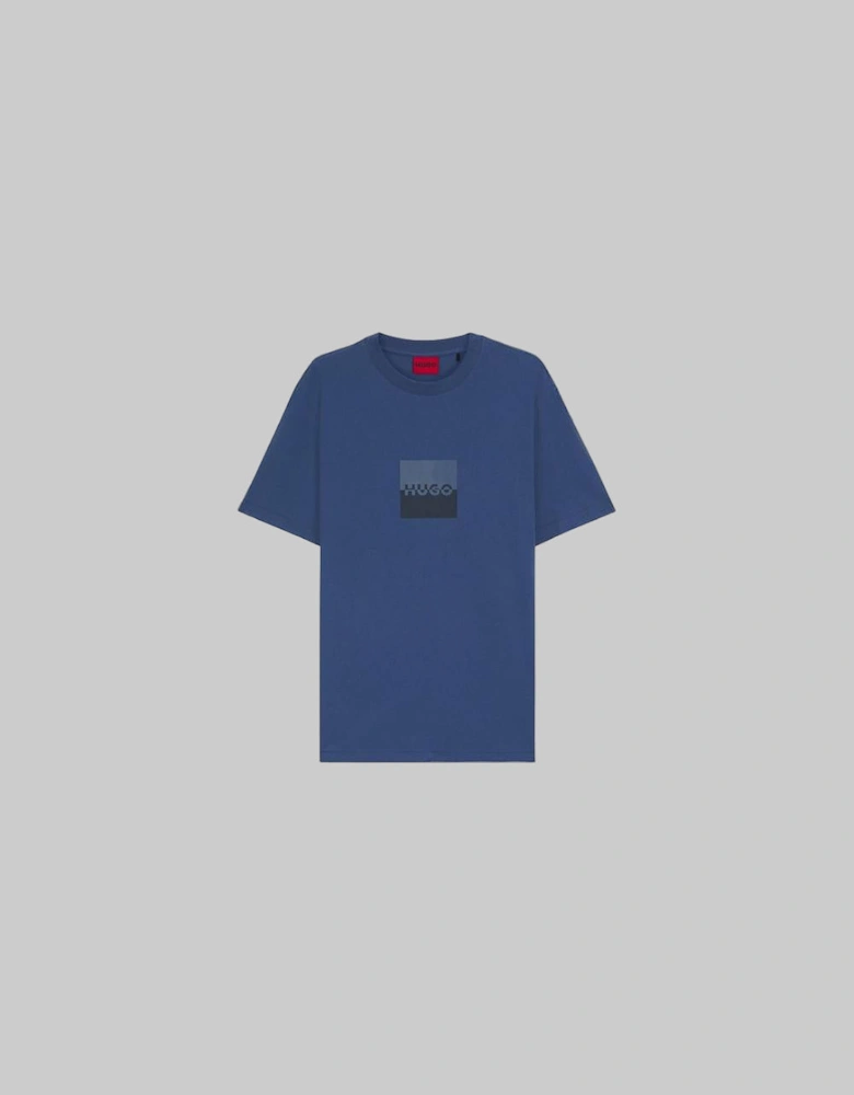 HUGO Dusplit T-Shirt, Medium Blue