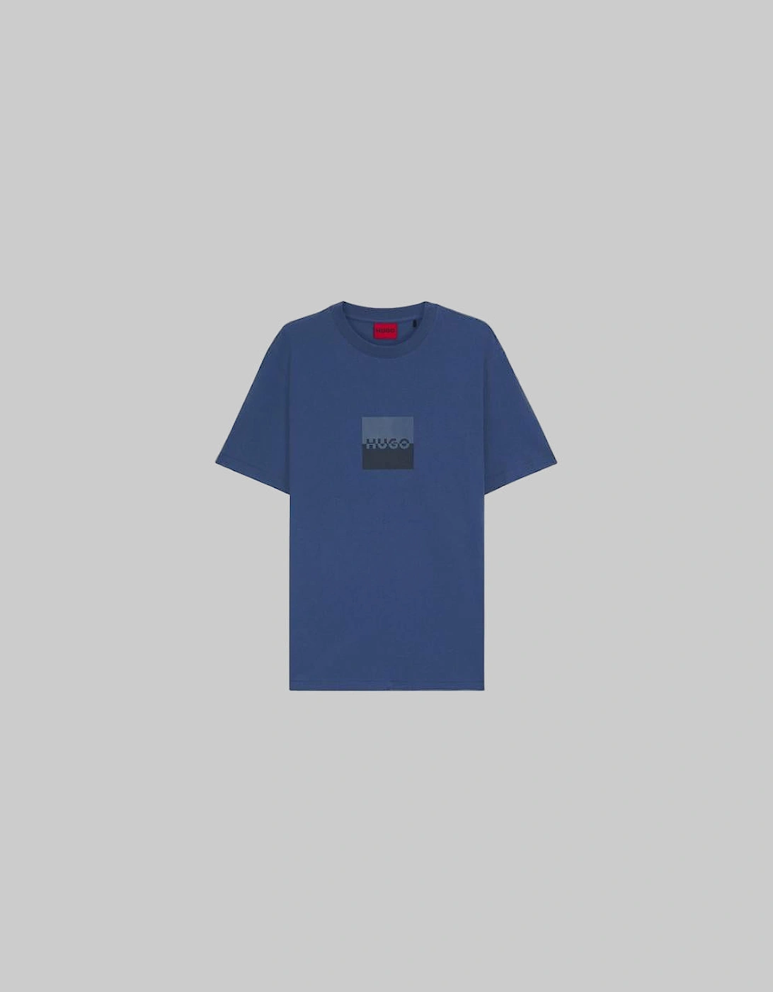 HUGO Dusplit T-Shirt, Medium Blue, 2 of 1