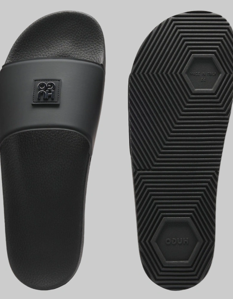 HUGO Timein Sliders, Black